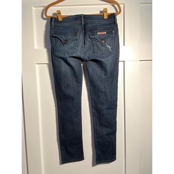 Hudson Mid-Rise Distressed Skinny Jeans - Size 27 * WJ03 - Picture 3 of 11